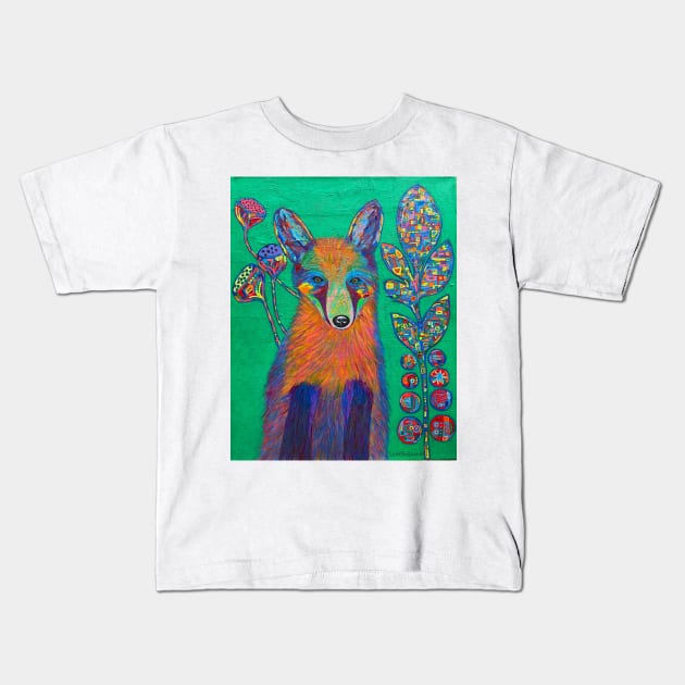 Just a Fox Kids T-Shirt by Leslie Pino Durant